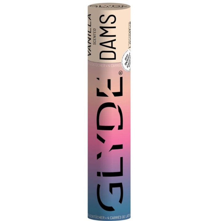 Dams Feuilles de Latex Sexe Oral Vanille