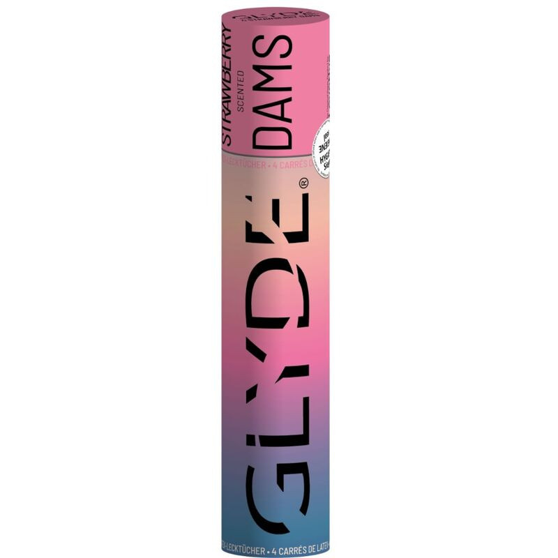 Dams Feuilles de Latex Sexe Oral Fraise