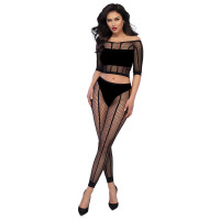 Top & Leggins Negro CR 4647