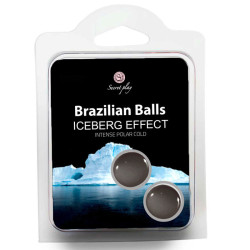 Set 2 Brazilian Balls Effet Iceberg