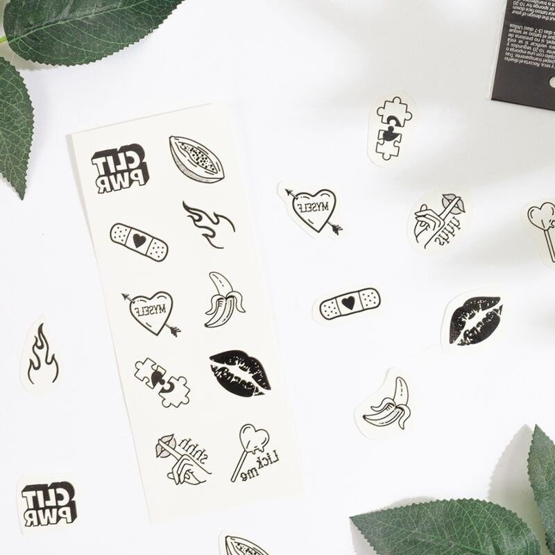 Set de 10 Tattoos Temporales