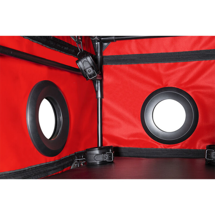 Kink Club La Niche Cabina Negro & Rojo