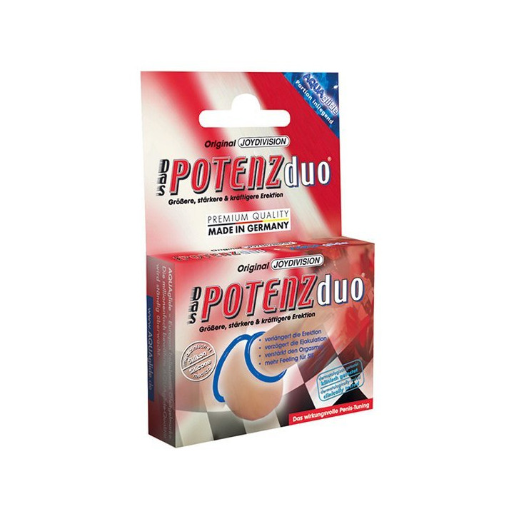 Potenz Duo Anneaux Pénis Grands