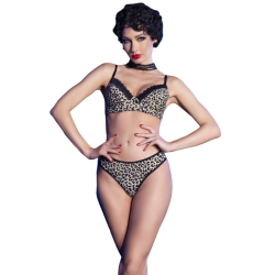 Bikini 2 Piezas Leopardo CR 4727