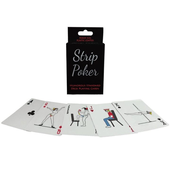 Strip Póker Baraja de Cartas Humorística