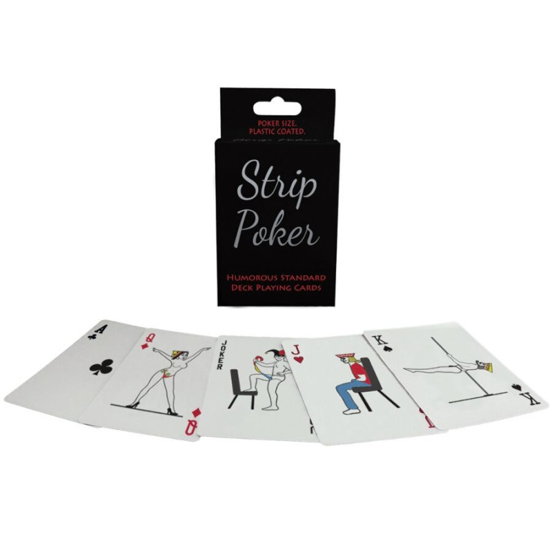 Strip Póker Baraja de Cartas Humorística