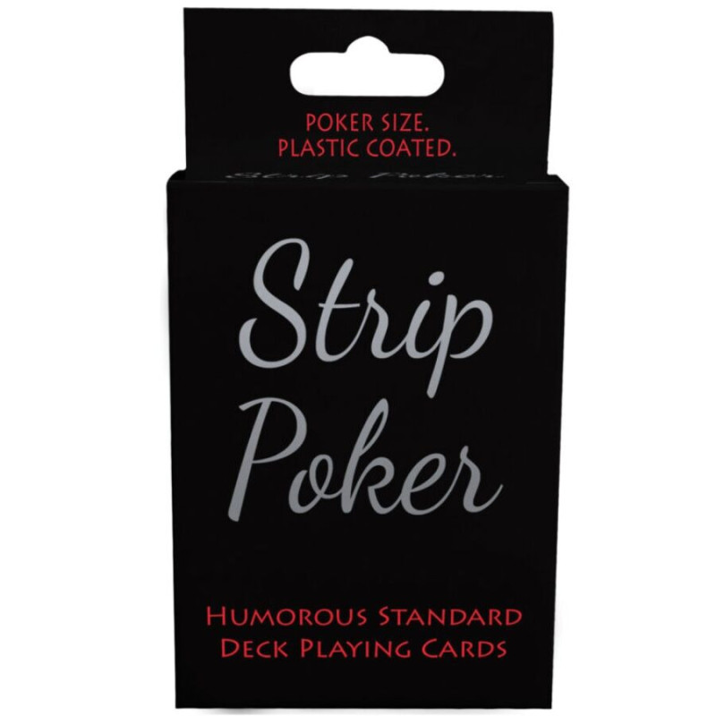 Strip Póker Baraja de Cartas Humorística