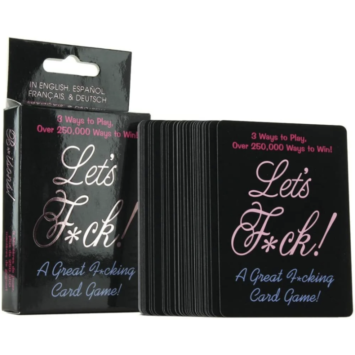 Jeu de Cartes Let's F*ck!