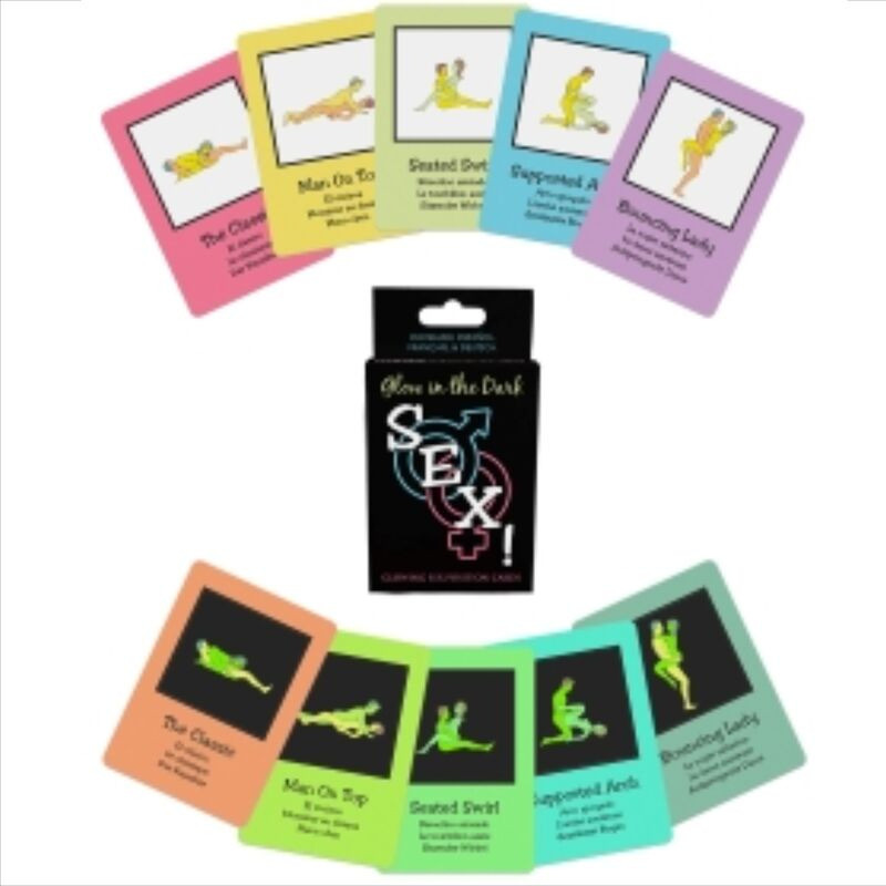 Jeu de Cartes Sexuelles pour Couples dans l'Obscurité