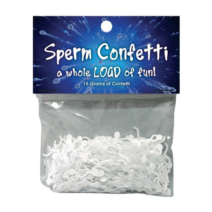 Confettis en Forme de Sperme