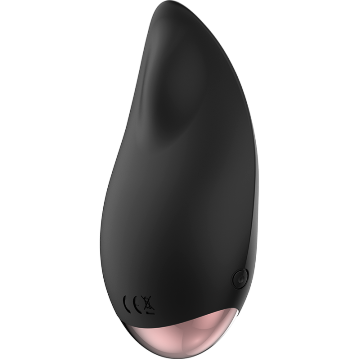 Stimulateur de Clitoris Noir/Or Goutte