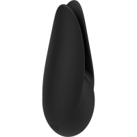 Stimulateur Clitoridien Noir/Or Fleur