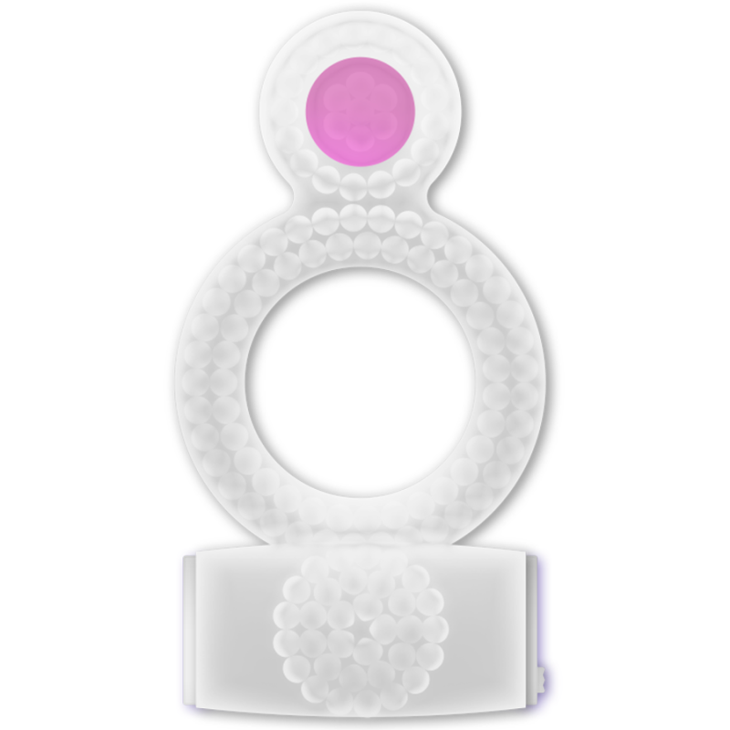 Ring Double Pleasure Transparent