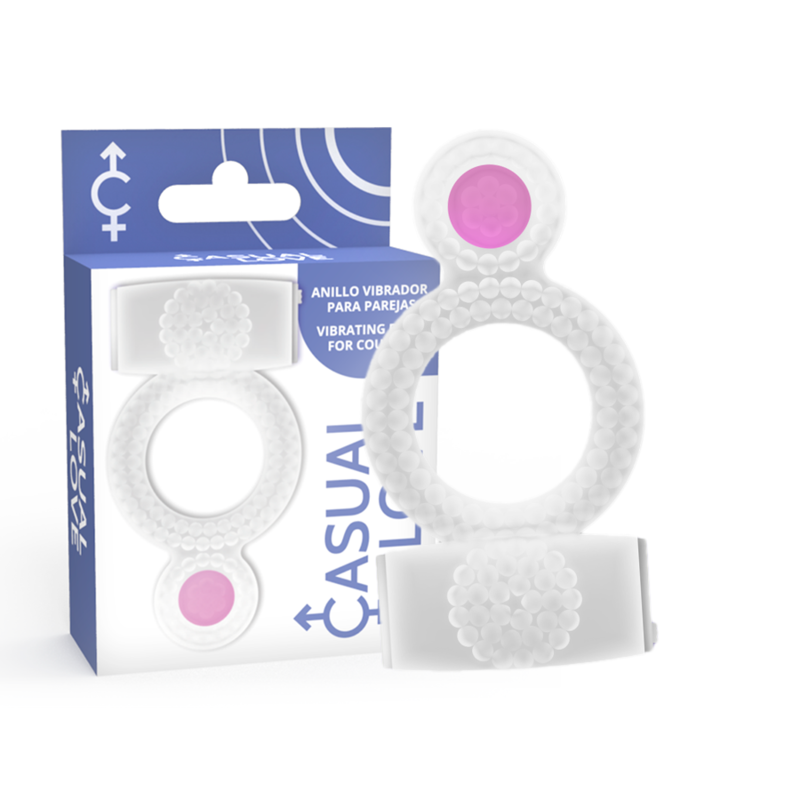 Ring Double Pleasure Transparent