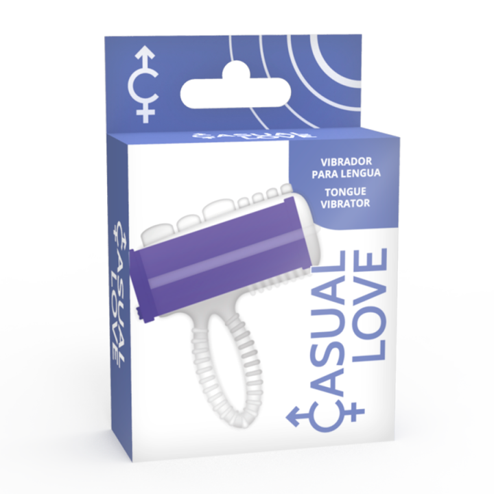 Anneau Vibrant pour Langue Violet