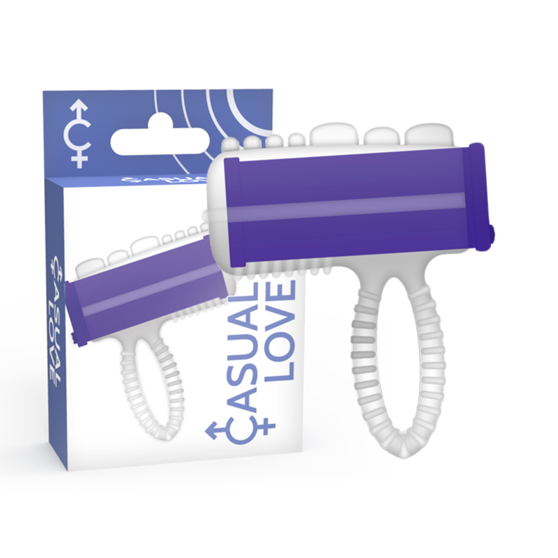 Anneau Vibrant pour Langue Violet