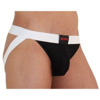Jock Brillante Negro/Blanco 004