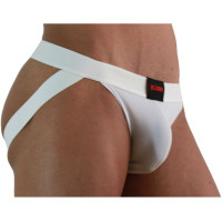 Jock Lycra Blanc 007