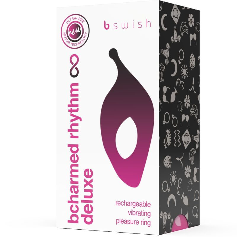 Bcharmed Rhythm Deluxe Anneau Pénien Noir