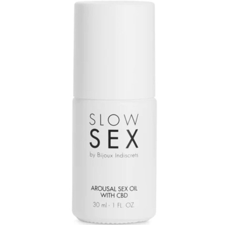 Slow Sex Huile de Massage Intime au CBD 30 ml