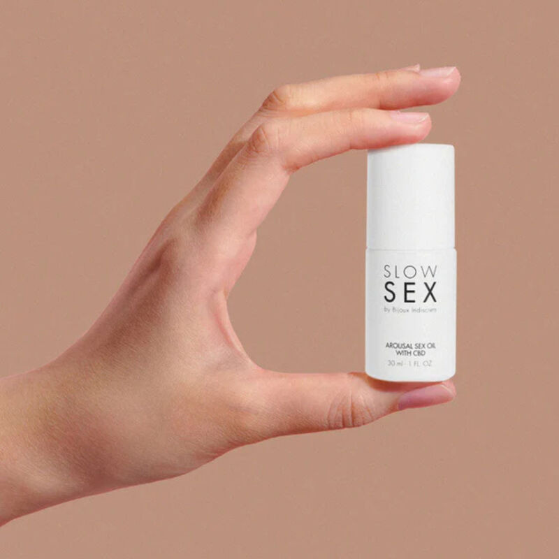 Slow Sex Huile de Massage Intime au CBD 30 ml