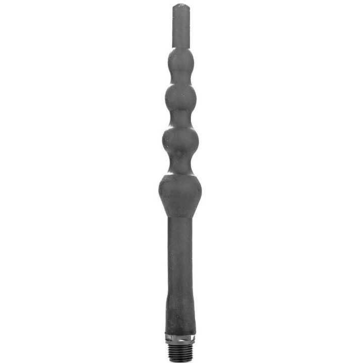 Beaded Douche Anale en Silicone 27 cm