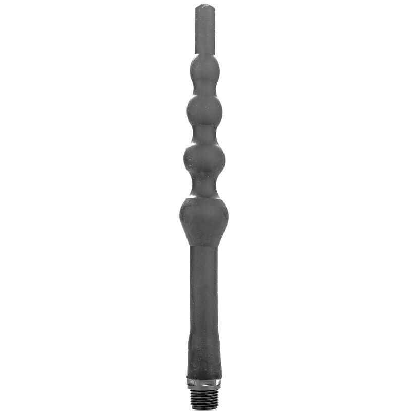 Beaded Douche Anale en Silicone 27 cm