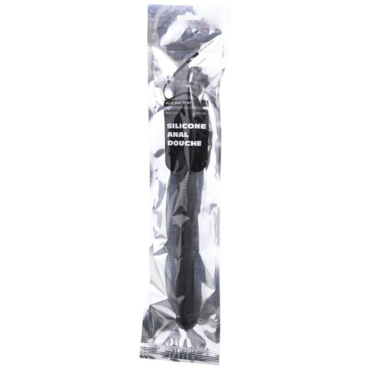 Beaded Douche Anale en Silicone 27 cm
