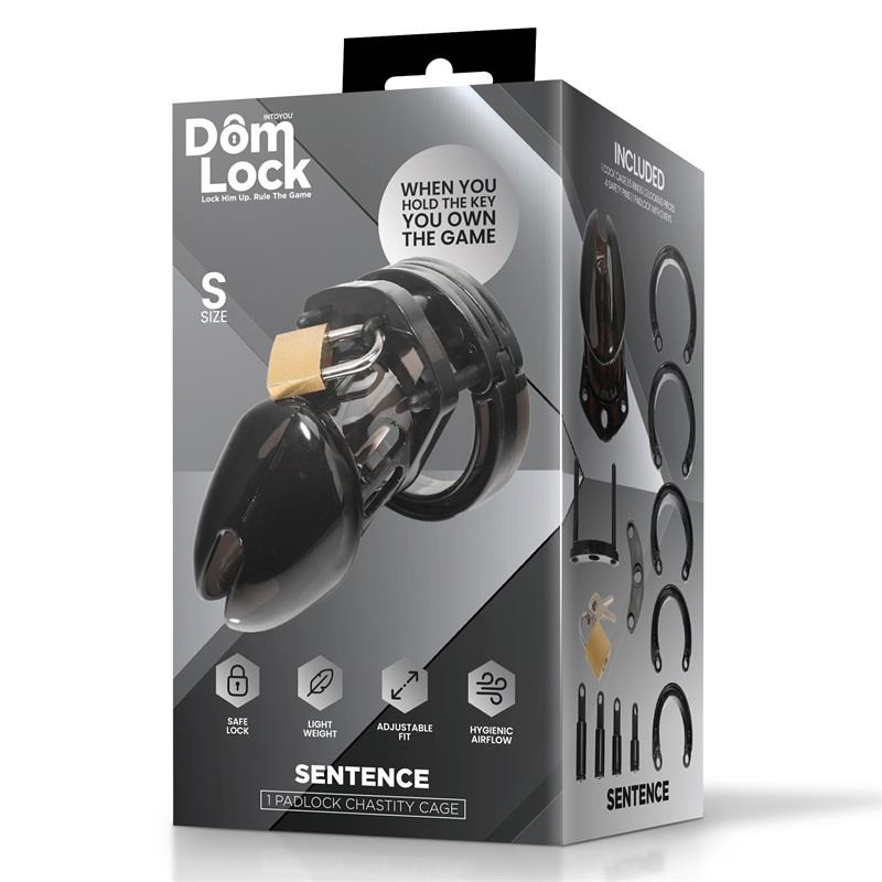 Sentence Cage pour le Pénis Taille S