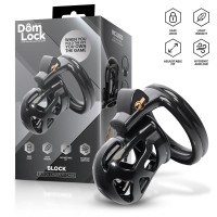 Block Cage de Chasteté avec Cadenas Interne