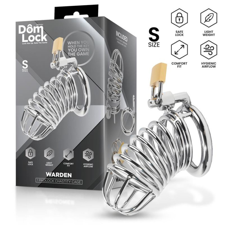 Warden Cage de Chasteté pour le Pénis Taille S