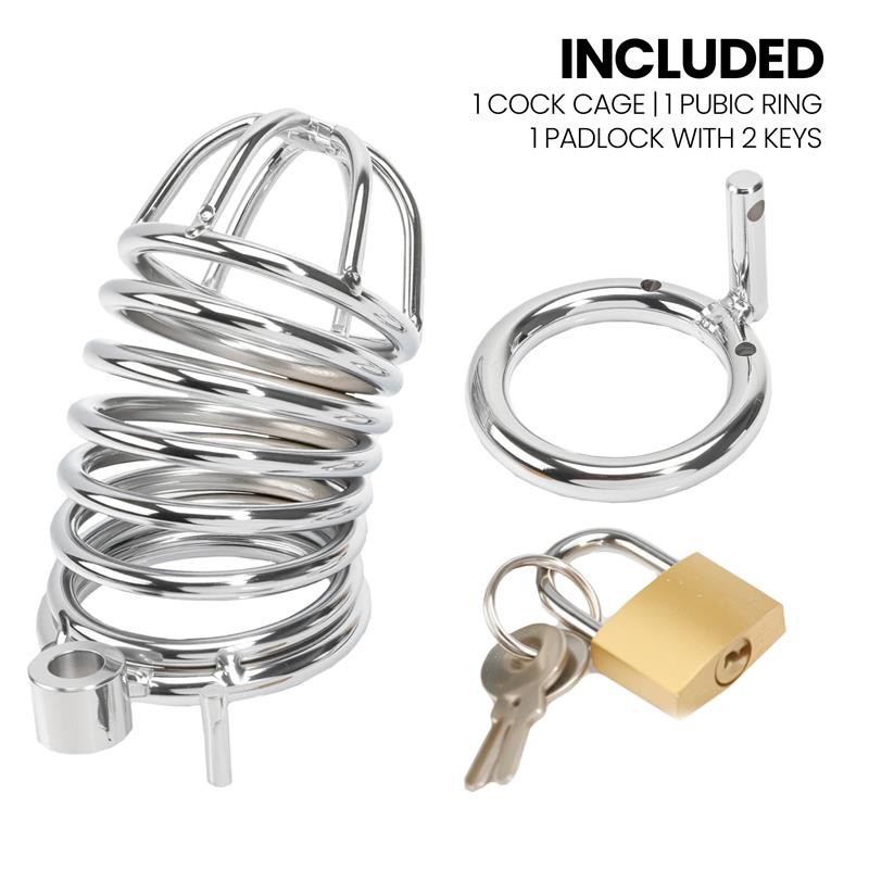 Warden Cage de Chasteté pour le Pénis Taille S