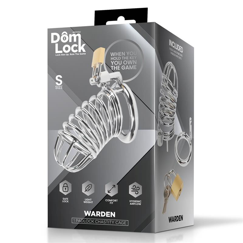 Warden Cage de Chasteté pour le Pénis Taille S