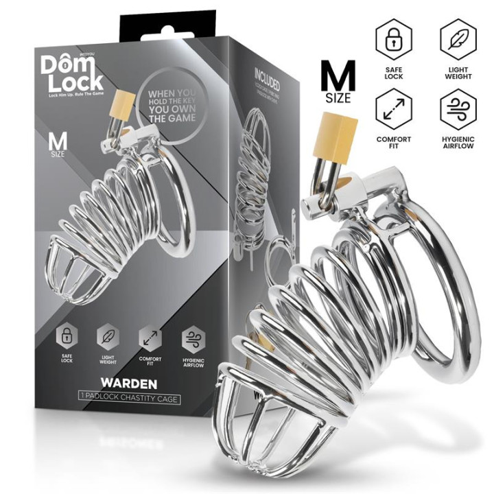 Warden Cage de Chasteté pour Pénis Taille M