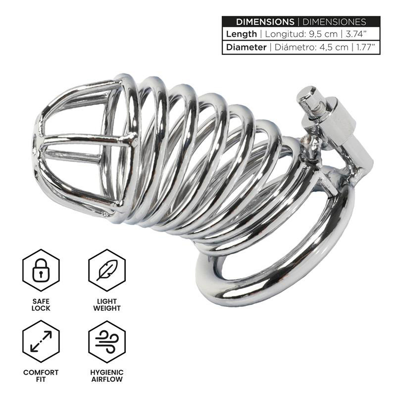 Warden Cage de Chasteté pour Pénis Taille M