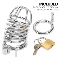 Warden Cage de Chasteté pour Pénis Taille M
