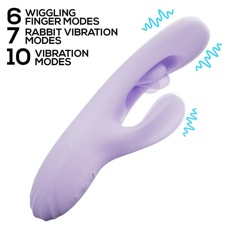 Annia Vibromasseur G-Spot avec Wiggling Interne