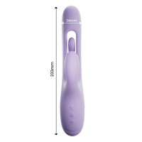 Annia Vibromasseur G-Spot avec Wiggling Interne