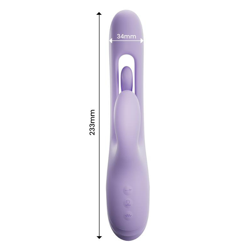 Annia Vibromasseur G-Spot avec Wiggling Interne