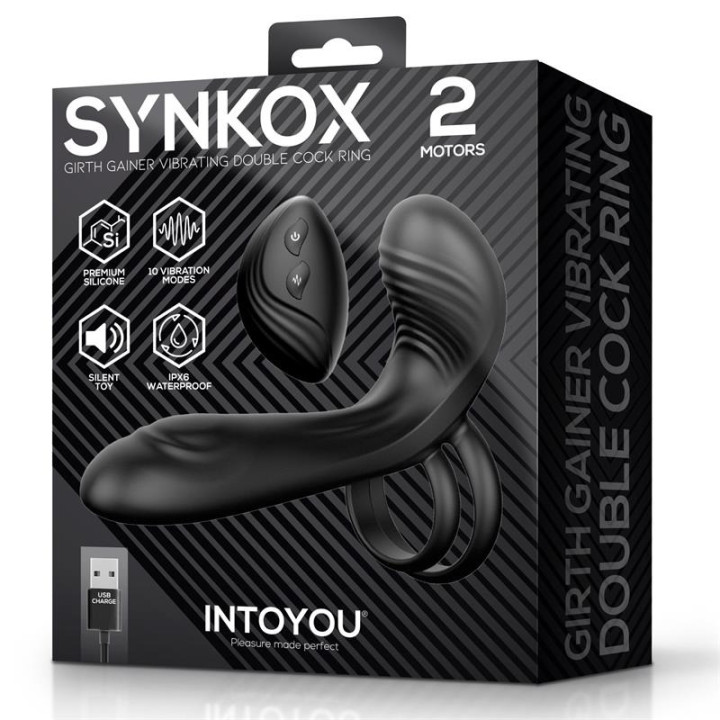Synkox avec Double Anneau Pénien Vibrant