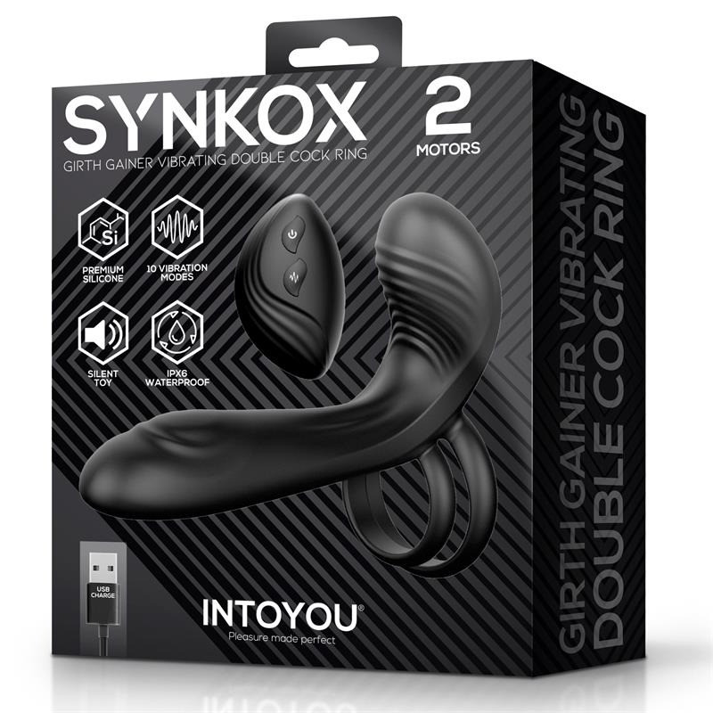 Synkox avec Double Anneau Pénien Vibrant