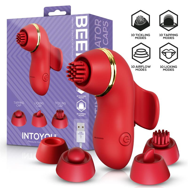 Beeny Stimulateur avec 4 Embouts