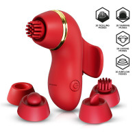 Beeny Stimulateur avec 4 Embouts
