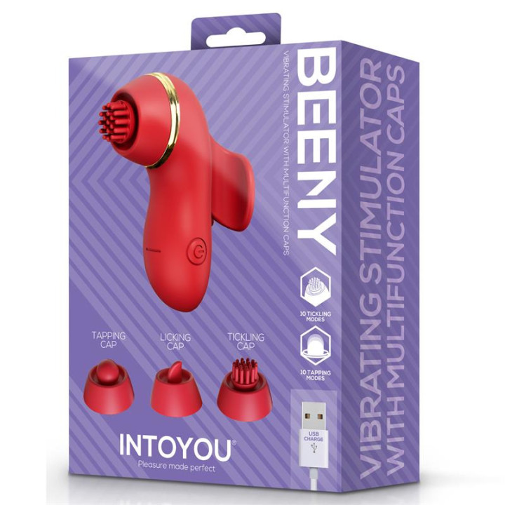 Beeny Stimulateur avec 4 Embouts