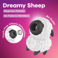 Dreamy Sheep Stimulateur avec Vibration