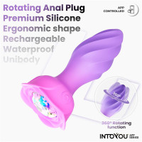 Moxy Plug Anal avec Rotation 360º et App