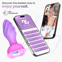Moxy Plug Anal avec Rotation 360º et App