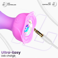 Moxy Plug Anal avec Rotation 360º et App