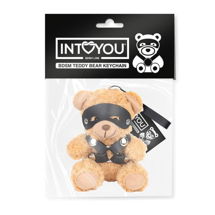 Bearly Porte-clés Ourson BDSM avec Harnais