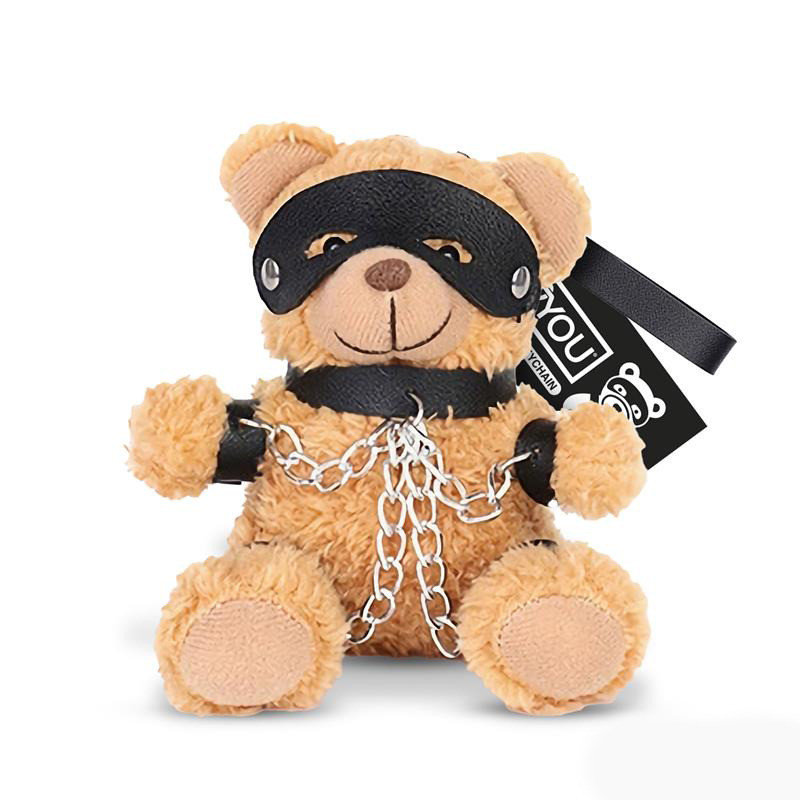 Bubu Llavero de Osito BDSM con Cadenas